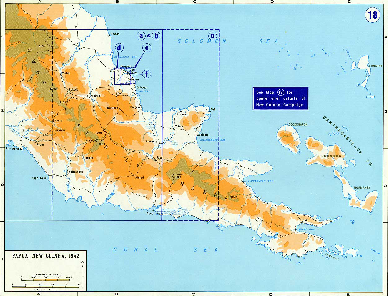 papua_new_guinea_map of the region