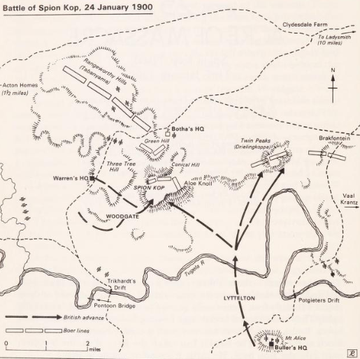 Boer War battle of spion kop
